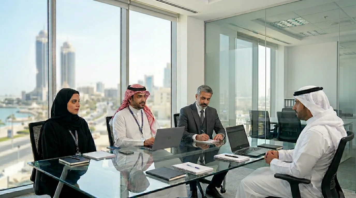 عملية التوظيف والمقابلات المهنية في مكاتب اي ويساب السعودية